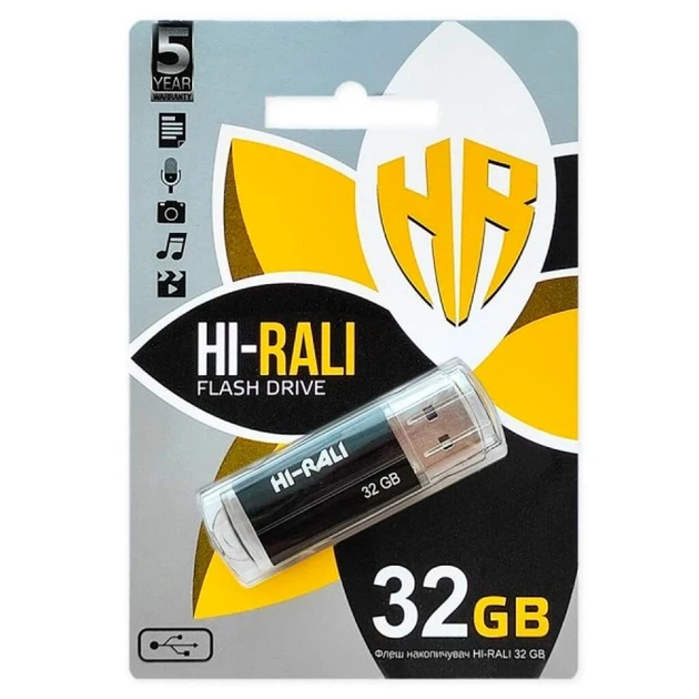 USB флешка 32GB металлический корпус USB 2.0 для хранения данных Hi-Rali Corsair - Фото 8 USB флешка 32GB металлический корпус USB 2.0 для хранения данных Hi-Rali Corsair - изображение 8