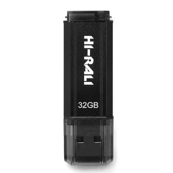 Флешка USB 32GB черный пластик металл для хранения данных Hi-Rali Corsair - Фото 7 Флешка USB 32GB черный пластик металл для хранения данных Hi-Rali Corsair - изображение 7