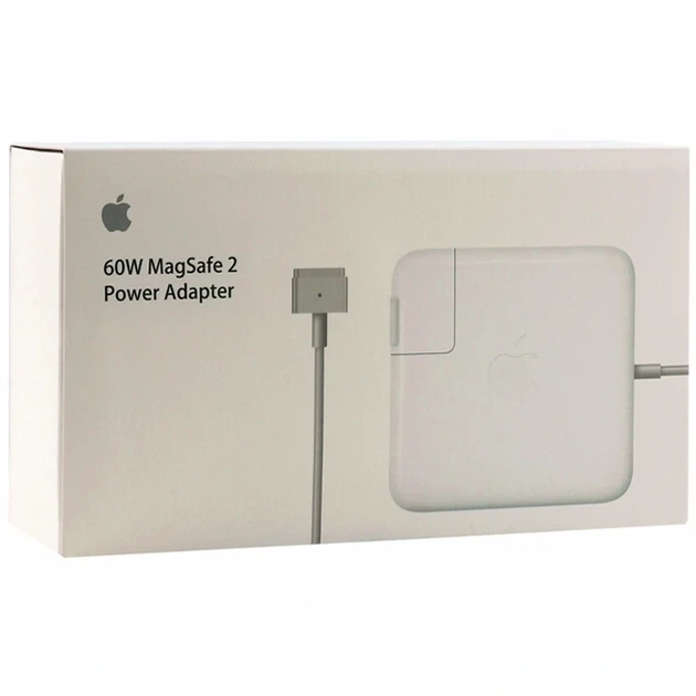 Сетевое зарядное устройство Macbook MagSafe 2 60 Вт 1,5 м белое для зарядки ноутбуков - изображение 2