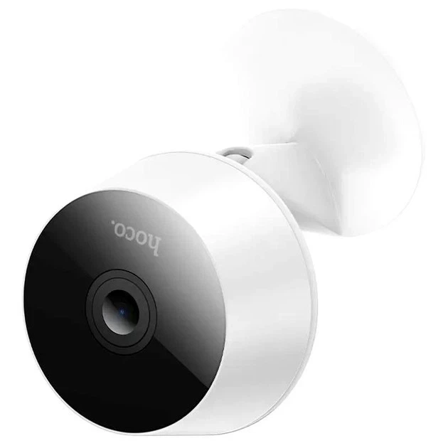 Смарт камера Hoco D3 Wireless 3MP Full HD Wi-Fi белая для дома и офиса - Фото 4 Смарт камера Hoco D3 Wireless 3MP Full HD Wi-Fi белая для дома и офиса - изображение 4
