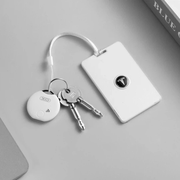 Розумний брелок Bluetooth Anti-Lost білий з функцією пошуку та нагадування про забуті речі XO LP01 - зображення 3