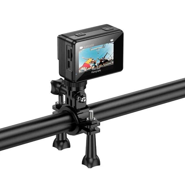 Экшн-камера Hoco DV102 4K 20MP 150° Wi-Fi водонепроницаемая черный 900mAh комплект - Фото 7 Экшн-камера Hoco DV102 4K 20MP 150° Wi-Fi водонепроницаемая черный 900mAh комплект - изображение 7