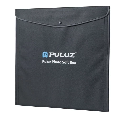Лайтбокс 40х40 см 5 фонов USB для предметной съемки Puluz PU5140 белый - изображение 8