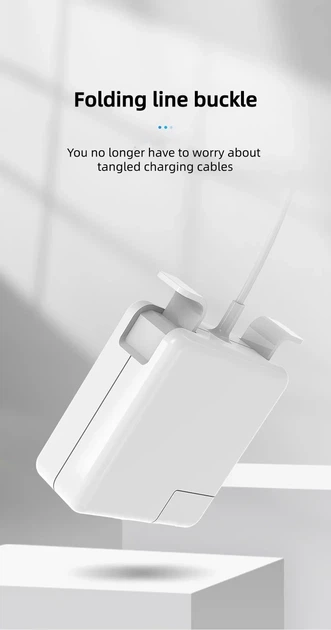 Зарядное устройство Macbook MagSafe 2 45 Вт 1.5 м сетевое белый - изображение 7