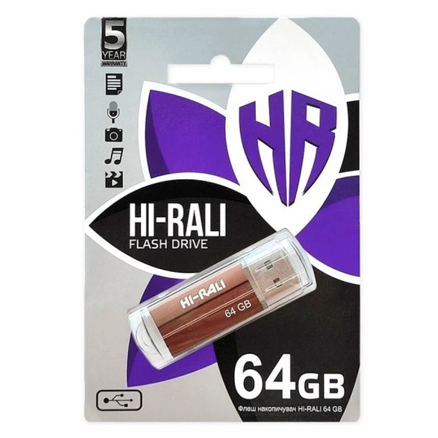 USB Flash Drive 64GB металлический для хранения данных Hi-Rali Corsair - Фото 8 USB Flash Drive 64GB металлический для хранения данных Hi-Rali Corsair - изображение 8