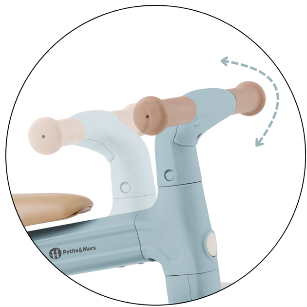 Біговел Petite&Mars Bingo 3 в 1 Блакитний (614837) (8596202017806) - зображення 13