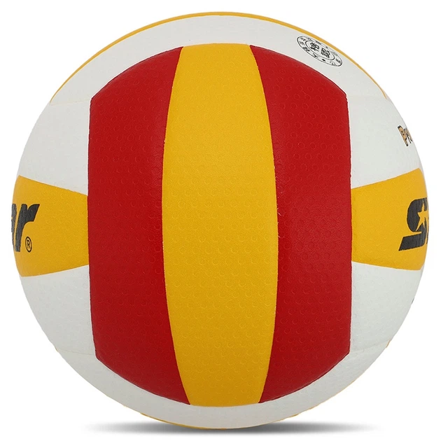 Мяч волейбольный Star New Professional VB315-34 №5 Бело-желтый (57623121) - изображение 2