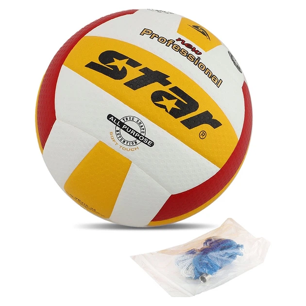 Мяч волейбольный Star New Professional VB315-34 №5 Бело-желтый (57623121) - изображение 5