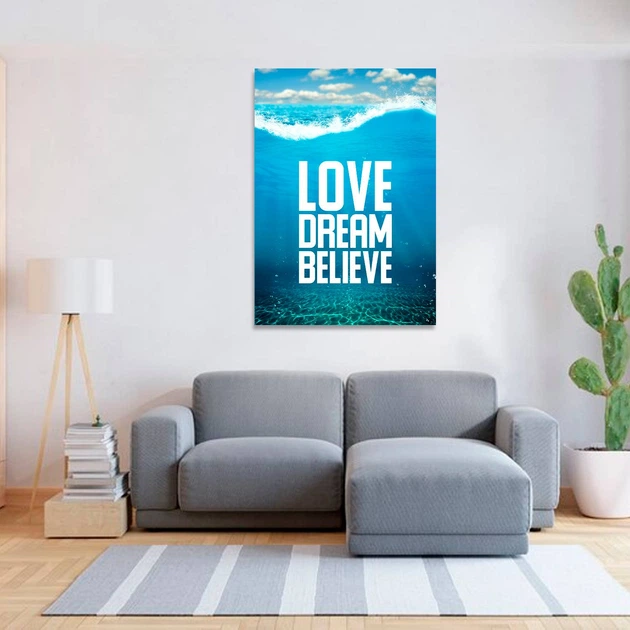 Плакат-постер Кавун Love Dream Believe А1 Разноцветный ПЛ000900А1 - Фото 2 Плакат-постер Кавун Love Dream Believe А1 Разноцветный ПЛ000900А1 - изображение 2