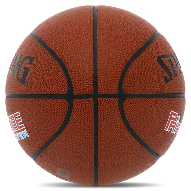 Мяч баскетбольный Spalding Primetime Player 76885Y №7 Коричневый (57484054) - Фото 3 Мяч баскетбольный Spalding Primetime Player 76885Y №7 Коричневый (57484054) - изображение 3