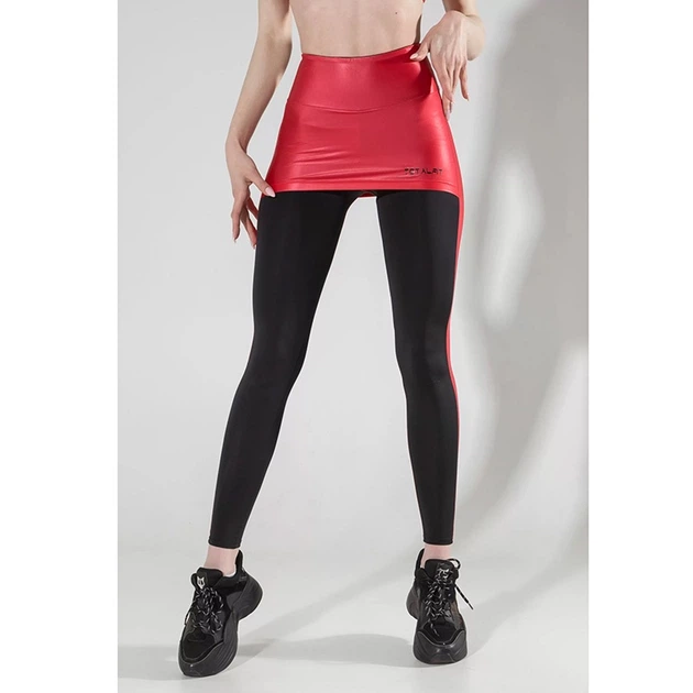 Лосины с юбкой Flash-skirt LG19 Totalfit XS Черно-малиновый (06399825) - Фото 4 Лосины с юбкой Flash-skirt LG19 Totalfit XS Черно-малиновый (06399825) - изображение 4