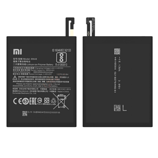 Аккумулятор для Xiaomi Redmi Note 6 Pro / BN48 Original (PRC) - Фото 1 Аккумулятор для Xiaomi Redmi Note 6 Pro / BN48 Original (PRC) - изображение 1