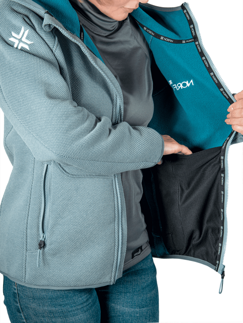 Куртка жіноча флісова Norfin Women Snowcrest (389501-S) - зображення 8