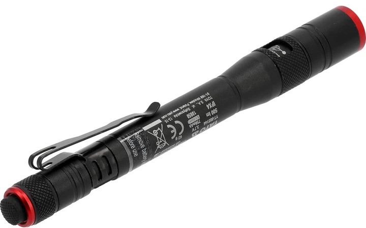 Акумуляторний ліхтар Yato YT-085144 інспекційний у формі ручки 500 лм (5906083128851) - зображення 2