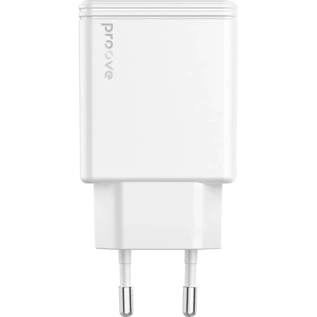 Зарядное устройство Proove Proove Slender 45W (Type-C + USB) white (WCSL45110002) - изображение 3