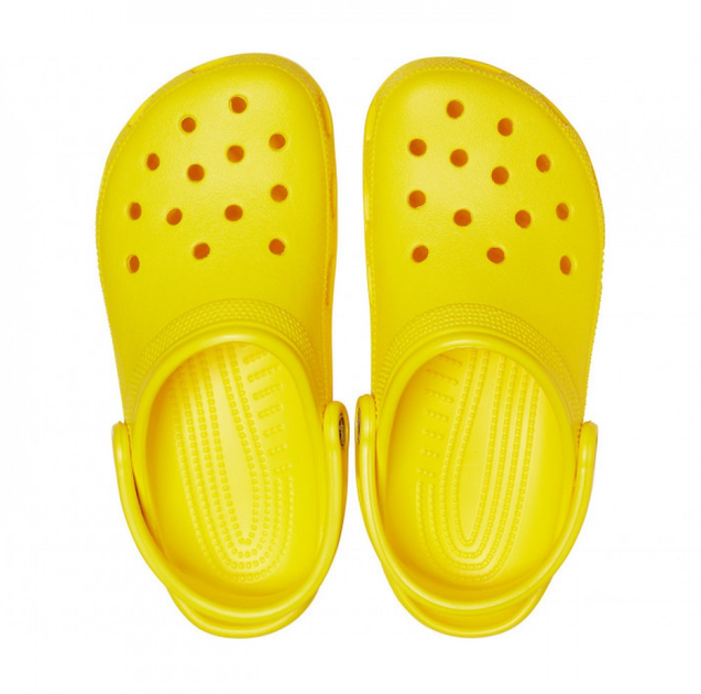 Крокси Сабо Crocs Classic Clog Yellow 37 M5/W7 23см - Фото 2 Крокси Сабо Crocs Classic Clog Yellow 37 M5/W7 23см - изображение 2