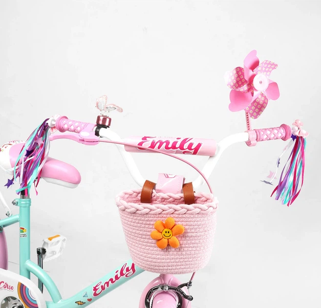 Детский двухколесный велосипед 20" дюймов Corso Emily ML-547 стальная рама 1 скорость. Pink and Mint (189138) - изображение 6