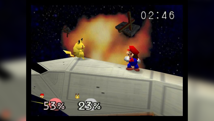 Игра Nintendo N64 Super Smash Bros. Europe Английская Версия Только Картридж Б/У - изображение 3