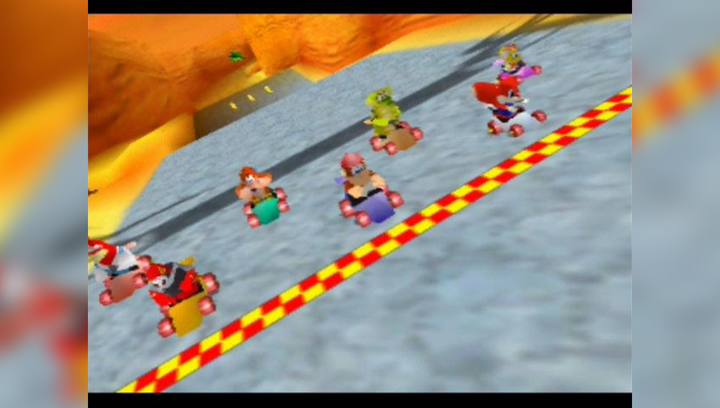 Игра Nintendo N64 Diddy Kong Racing Europe Английская Версия Только Картридж Б/У - изображение 6