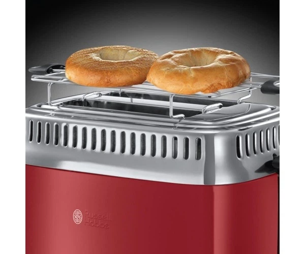 Тостер Russell Hobbs Retro Red 21680-56 - зображення 5