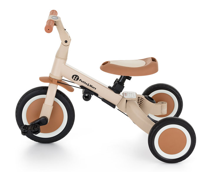 Біговел Petite&Mars 5 в 1 Turbo Plus / Desert Sand (617818) (8596202017868) - зображення 6