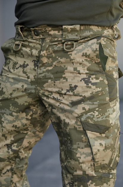 Тактичні посилені штани піксель Kayman Military чоловічі брюки для військових розмір М - Фото 5 Тактичні посилені штани піксель Kayman Military чоловічі брюки для військових розмір М - зображення 5