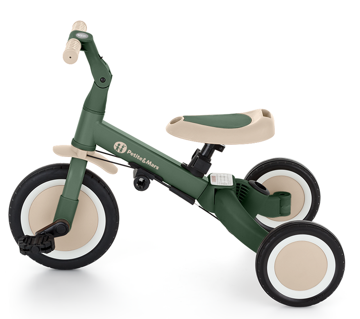 Біговел Petite&Mars 5 в 1 Turbo Plus / Misty Green (617817) (8596202017875) - зображення 6