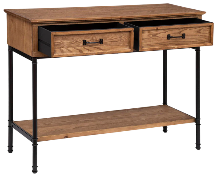 Konsola Atmosphera Danik rustykalna z szufladami (3560231638511) - obraz 2