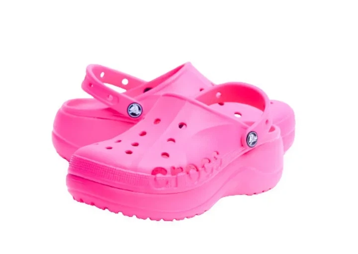 Жіночі крокси на платформі Сrocs Baya Platform Clog, рожеві, W8/38-39/24-25см - Фото 2 Жіночі крокси на платформі Сrocs Baya Platform Clog, рожеві, W8/38-39/24-25см - зображення 2