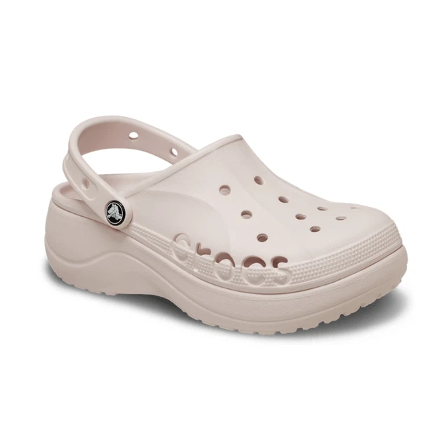 Женские кроксы на платформе Crocs Baya Platform Clog, пудровые, W8/38-39/24.6см - Фото 2 Женские кроксы на платформе Crocs Baya Platform Clog, пудровые, W8/38-39/24.6см - изображение 2