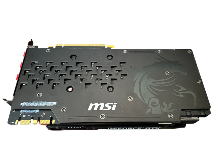 Відеокарта GTX 1080Ti 11GB MSI Gaming X (GeForce GTX 1080 Ti GAMING X 11G) Б/В - зображення 5