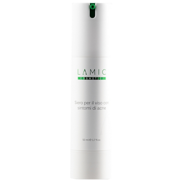 Сироватка для обличчя Lamic Cosmetici з проявами акне Siero per il viso con sintomi di acne 50 мл - Фото 1 Сироватка для обличчя Lamic Cosmetici з проявами акне Siero per il viso con sintomi di acne 50 мл - зображення 1