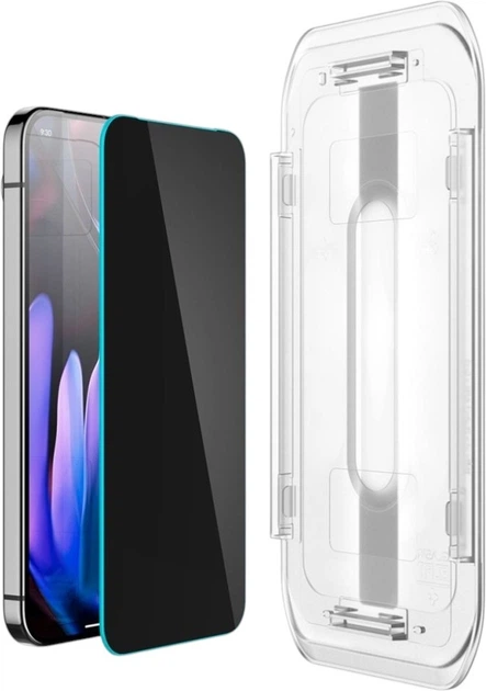 Szkło hartowane Spigen Glas.TR EZ Fit Privacy do Google Pixel 9/9 Pro/10/10 Pro 2 szt. (AGL09312) - obraz 4