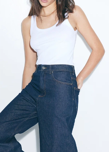 Майка H&M 10822 XS Білий (1257) - Фото 1 Майка H&M 10822 XS Білий (1257) - изображение 1