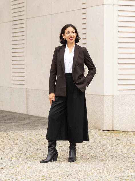 Кюлоти Uniqlo розмір L чорні (38) (479698) - зображення 5