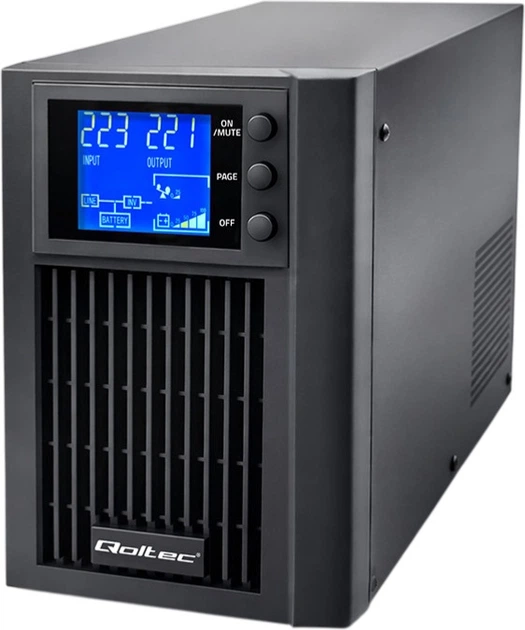 UPS Qoltec 52640 800W/1000VA (5901878526409) - obraz 3