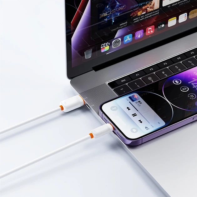 Кабель XO NB302-AI USB-A to Lightning 3 А, 1 м White (NB302-AI.white) - Фото 4 Кабель XO NB302-AI USB-A to Lightning 3 А, 1 м White (NB302-AI.white) - изображение 4