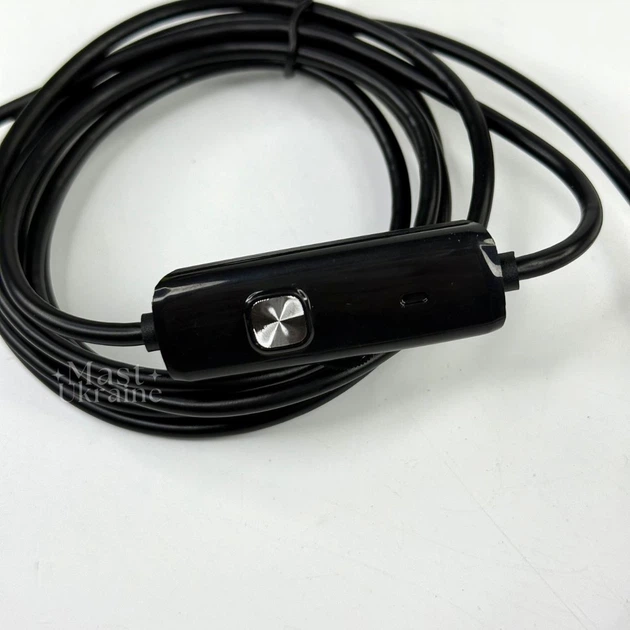 Эндоскоп для телефона USB, эндоскопическая камера для Android и ПК с подсветкой LED, водонепроницаемый бороскоп с гибким кабелем 2 м для обзора труднодоступных мест с записью видео и фото, AND-1239 - изображение 9