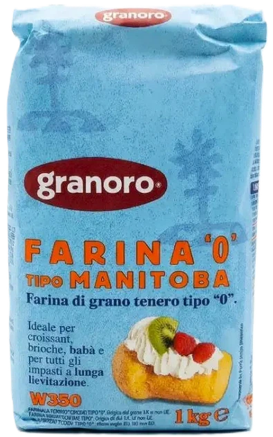 Мука Granoro Farina "0" Manitoba 1 кг - изображение 2