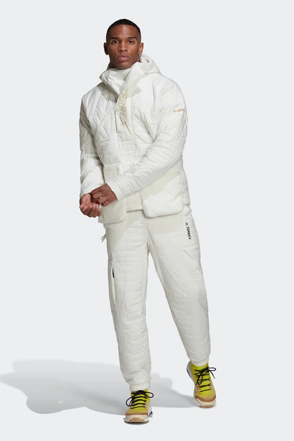 Мужская куртка TERREX MADE TO BE REMADE PADDED белая M - Фото 4 Мужская куртка TERREX MADE TO BE REMADE PADDED белая M - изображение 4