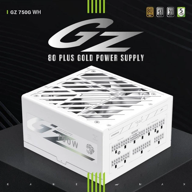 Блок питания Gamemax GZ 750G WH - Фото 6 Блок питания Gamemax GZ 750G WH - изображение 6