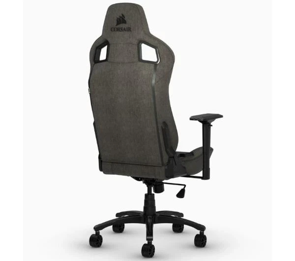 Комп'ютерне крісло для геймера Corsair T3 Rush Black - зображення 4