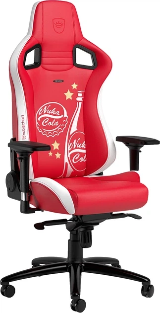 Комп'ютерне крісло для геймера Noblechairs Epic Gaming Nuka-Cola Edition (NBL-PU-FNC-001) - изображение 5