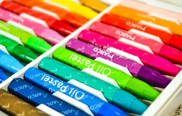 Набор восковых карандашей Пастель масляная Oil pastels Marco 24 цвета 4800 OP-24 - Фото 2 Набор восковых карандашей Пастель масляная Oil pastels Marco 24 цвета 4800 OP-24 - изображение 2