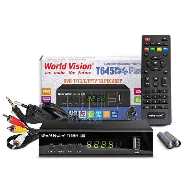 World Vision T645D4 FM - Фото 1 World Vision T645D4 FM - изображение 1