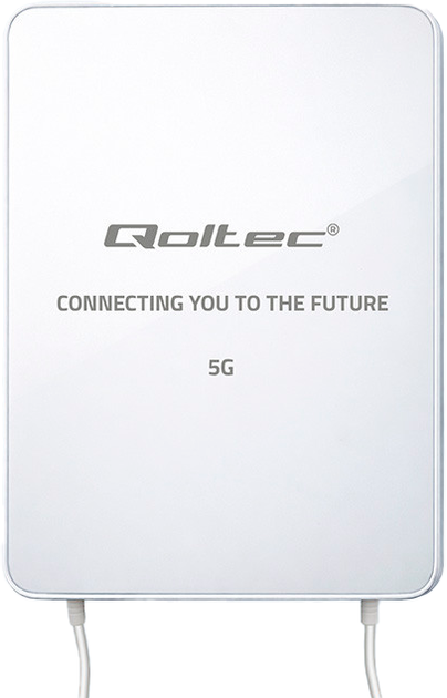 Антена Qoltec 5G LTE  16 dBi SMA White (5901878570648) - зображення 2