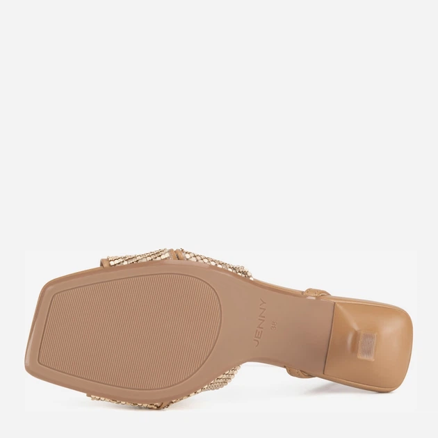 Женские босоножки JENNY R25SS01647 5906751026120 40 25.9 см Коричневые (5906751026229) - Фото 7 Женские босоножки JENNY R25SS01647 5906751026120 40 25.9 см Коричневые (5906751026229) - изображение 7