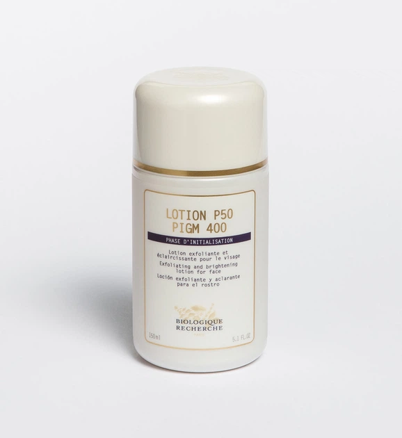 Освітлюючий лосьйон-ексфоліант для обличчя Biologique Recherche Lotion P50 PIGM 400 150мл - Фото 1 Освітлюючий лосьйон-ексфоліант для обличчя Biologique Recherche Lotion P50 PIGM 400 150мл - изображение 1