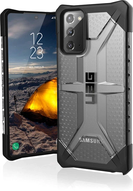 Чохол UAG Plasma для Samsung Galaxy Note 20 (N980 / N981) (212193114343) Ice - Фото 2 Чохол UAG Plasma для Samsung Galaxy Note 20 (N980 / N981) (212193114343) Ice - зображення 2