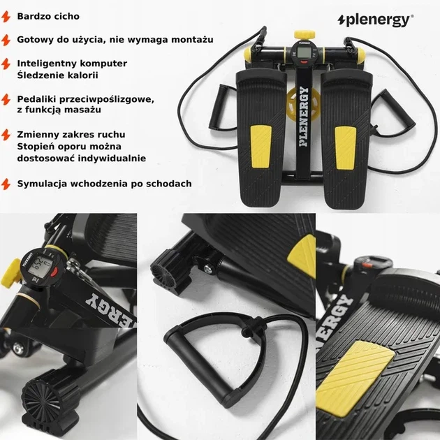 Степер PLENERGY STPL-X1YL з тросами - зображення 5